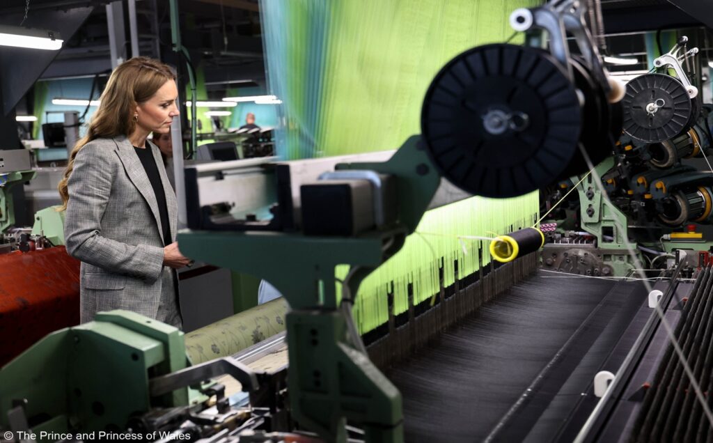 HRH Princess of Wales Weaving floor