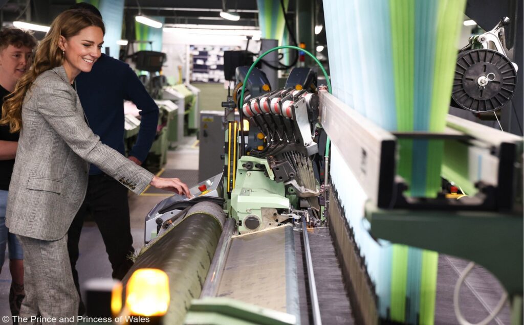 HRH Princess of Wales Weaving floor