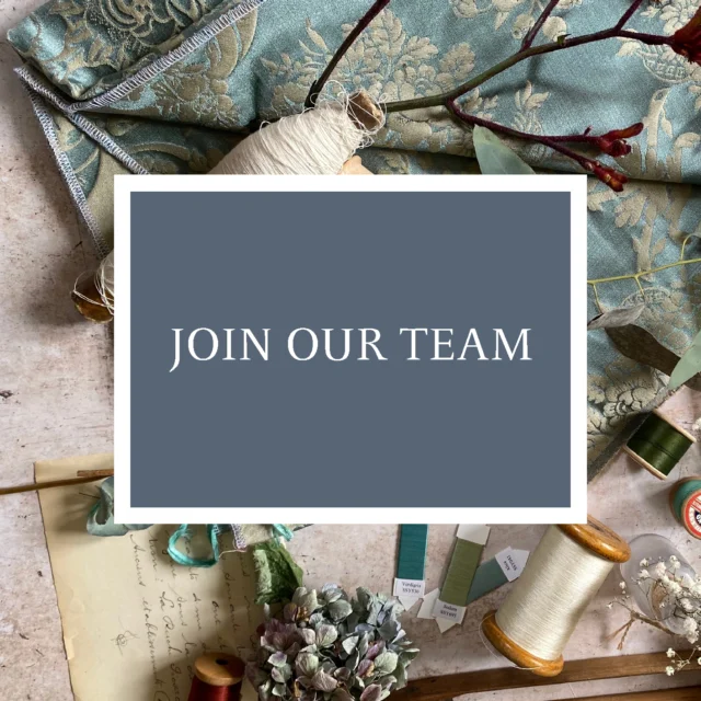 The closing date for applications is 20th June. If you are interested in joining our team, have a look at account manager's Sarah and Charlotte's posts to get a small flavour of what they do! 

Located in beautiful Sudbury Suffolk, this Project Manager role offers a unique opportunity to share our pride in delivering nationally and internationally renowned fabrics for prestigious decorative schemes and historic interiors.

You’ll collaborate with a passionate mill team who demonstrate technical excellence at every stage, supporting client's through design brief to weaving completion; delivering creativity and quality throughout. ⁠

To find out more and apply follow the #linkinbio.
We're looking forward to hearing from you. ⁠
⁠#AccountManager #WovenDesign 
#CreativeManufacturing #ProjectManager #Fabrics #DesignDevelopment #CustomerRelationships #HistoricInteriors #CreativeCareers #JoinOurTeam #SudburySuffolk #TextileIndustry #TextileManufacturing