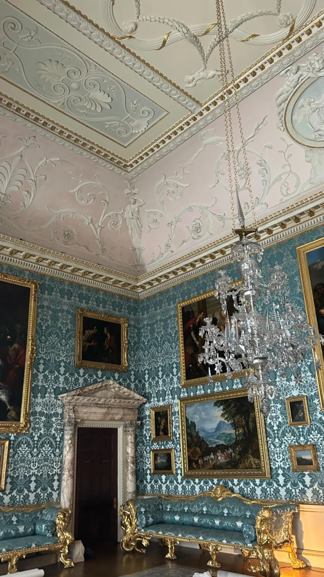 Out on the road last week, we had the pleasure of visiting @ntkedlestonhall to see the stunning interiors still dressed in the silk and silk/wool walling, curtains, and upholstery we wove over 30 years ago.

All produced on our hand looms in the 1990s, these fabrics continue to stand the test of time, a true testament to traditional craftsmanship. It was awe-inspiring to see them in person.

If you’re ever near Derbyshire, we highly recommend a visit to this remarkable National Trust property.

#KedlestonHall #HistoricTextiles #SilkDamask #BritishWeaving #WovenInSudbury #TextileRestoration #HandloomWeaving #HumphriesWeaving #NationalTrustInteriors #HistoricInteriors
